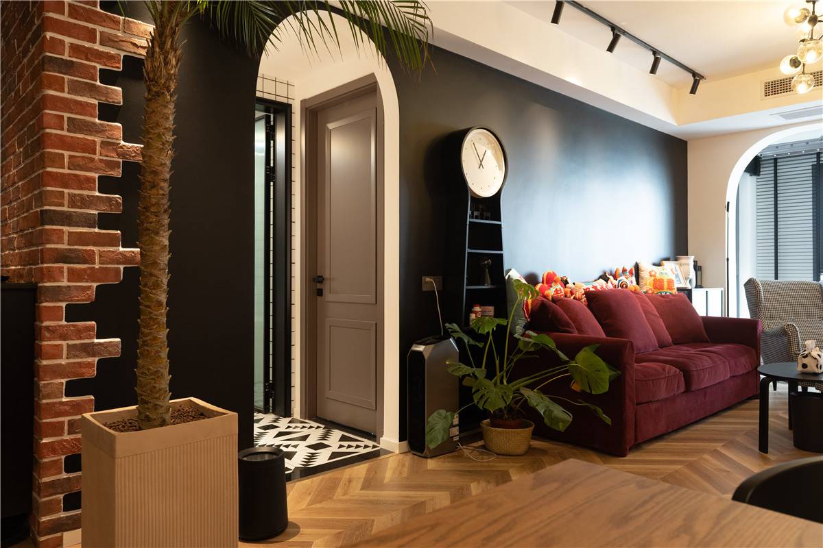 滨江军苑,复古混搭风