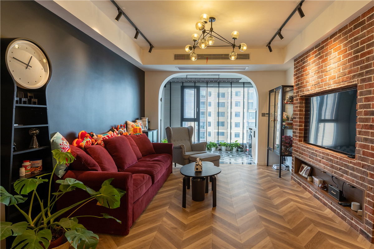 滨江军苑,复古混搭风