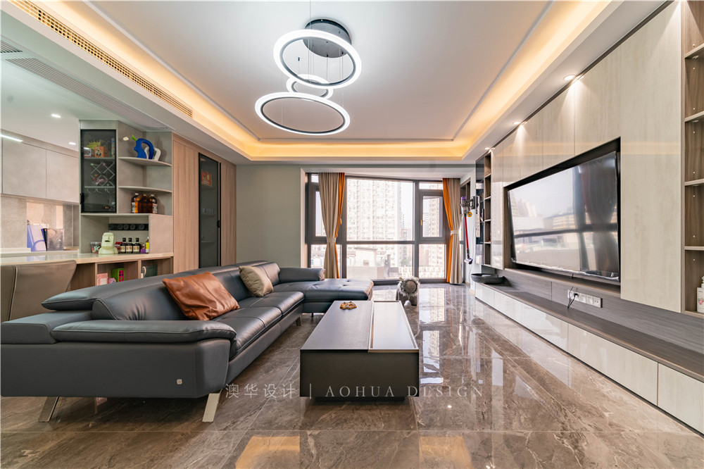 黄浦雅苑,现代轻奢,武汉装修,武汉室内设计,黄浦雅苑150㎡