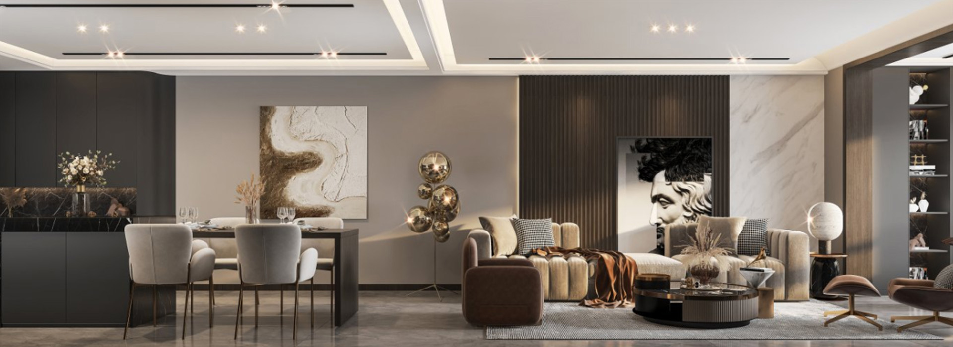 碧桂园晴川府,现代轻奢,碧桂园晴川府128㎡,碧桂园晴川府128平米,武汉装修