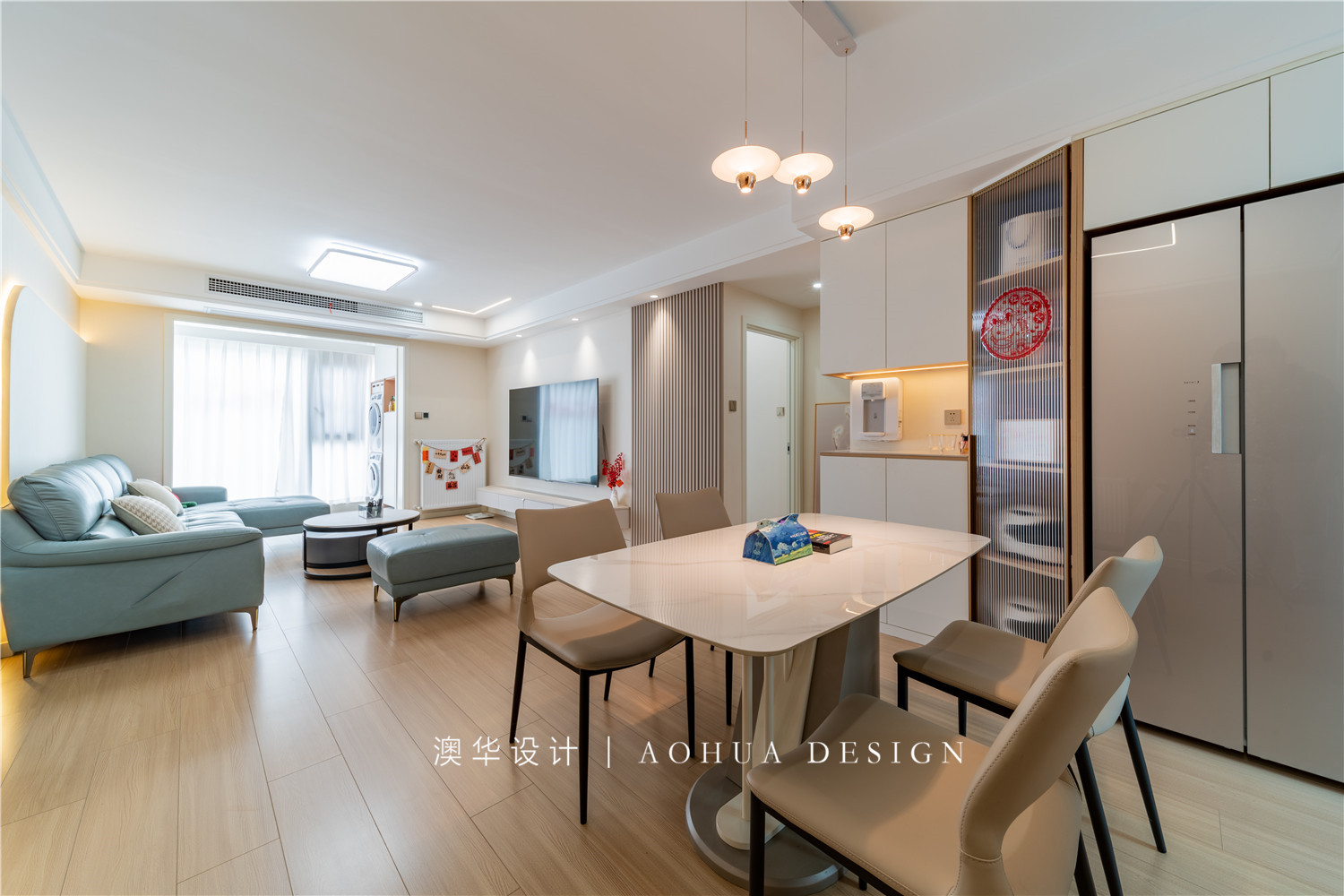 中建星光城128㎡,中建星光城,现代奶油