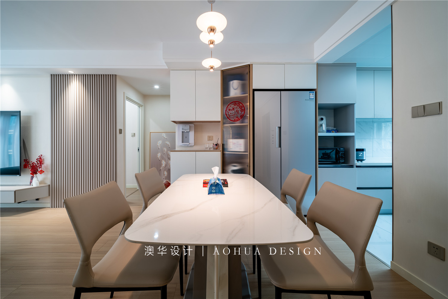 中建星光城128㎡,中建星光城,现代奶油