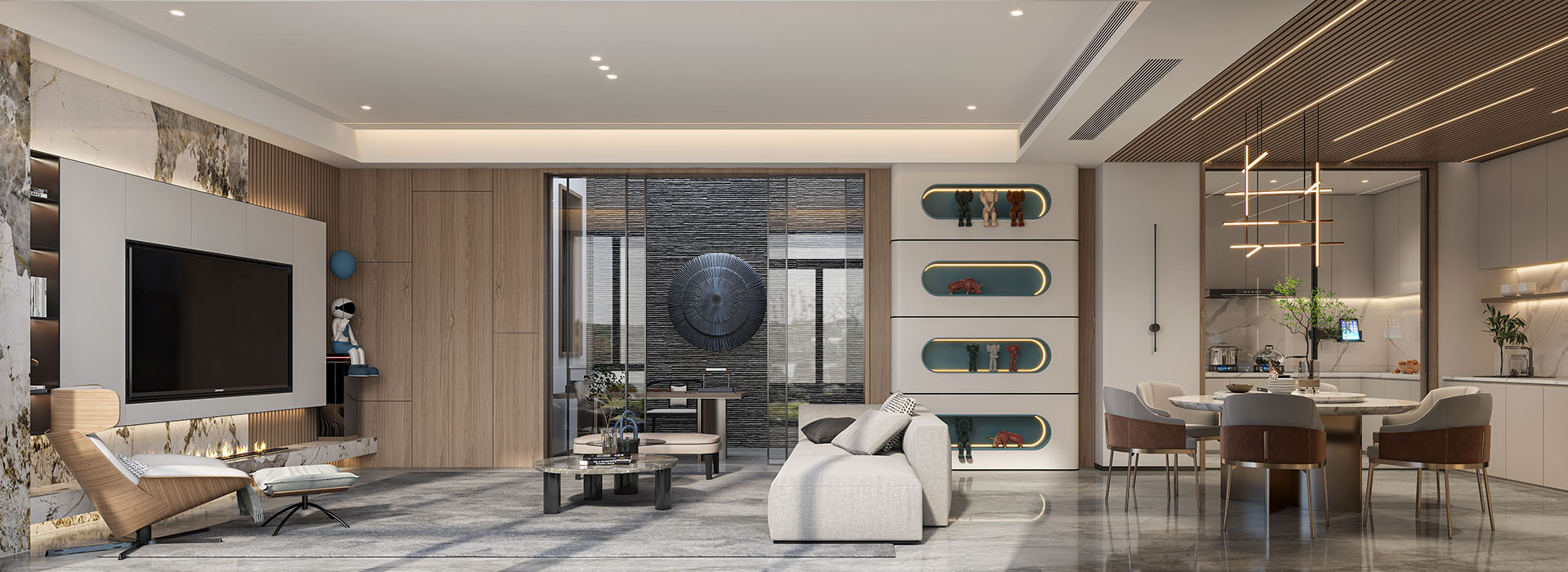 梧桐湖社区230m²现代轻奢