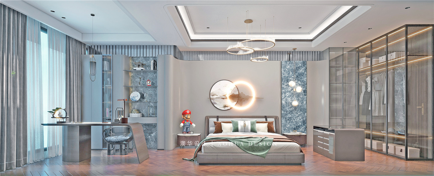 华侨城360㎡新中式