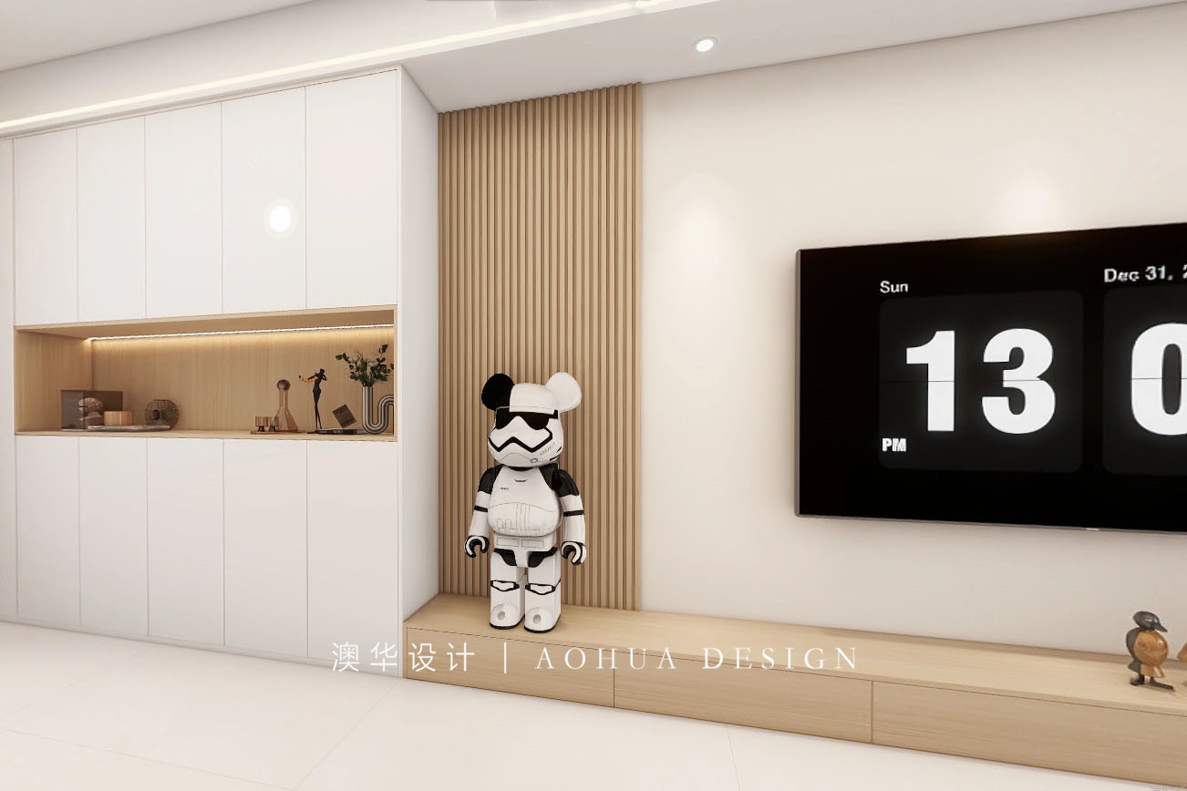 中科新苑108㎡奶油风