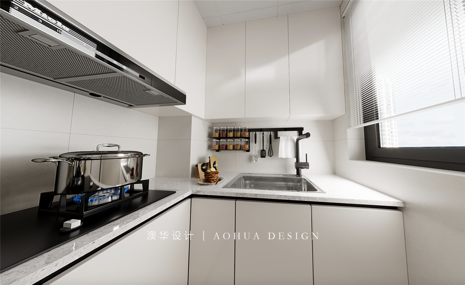 融创玖玺台118㎡奶油风