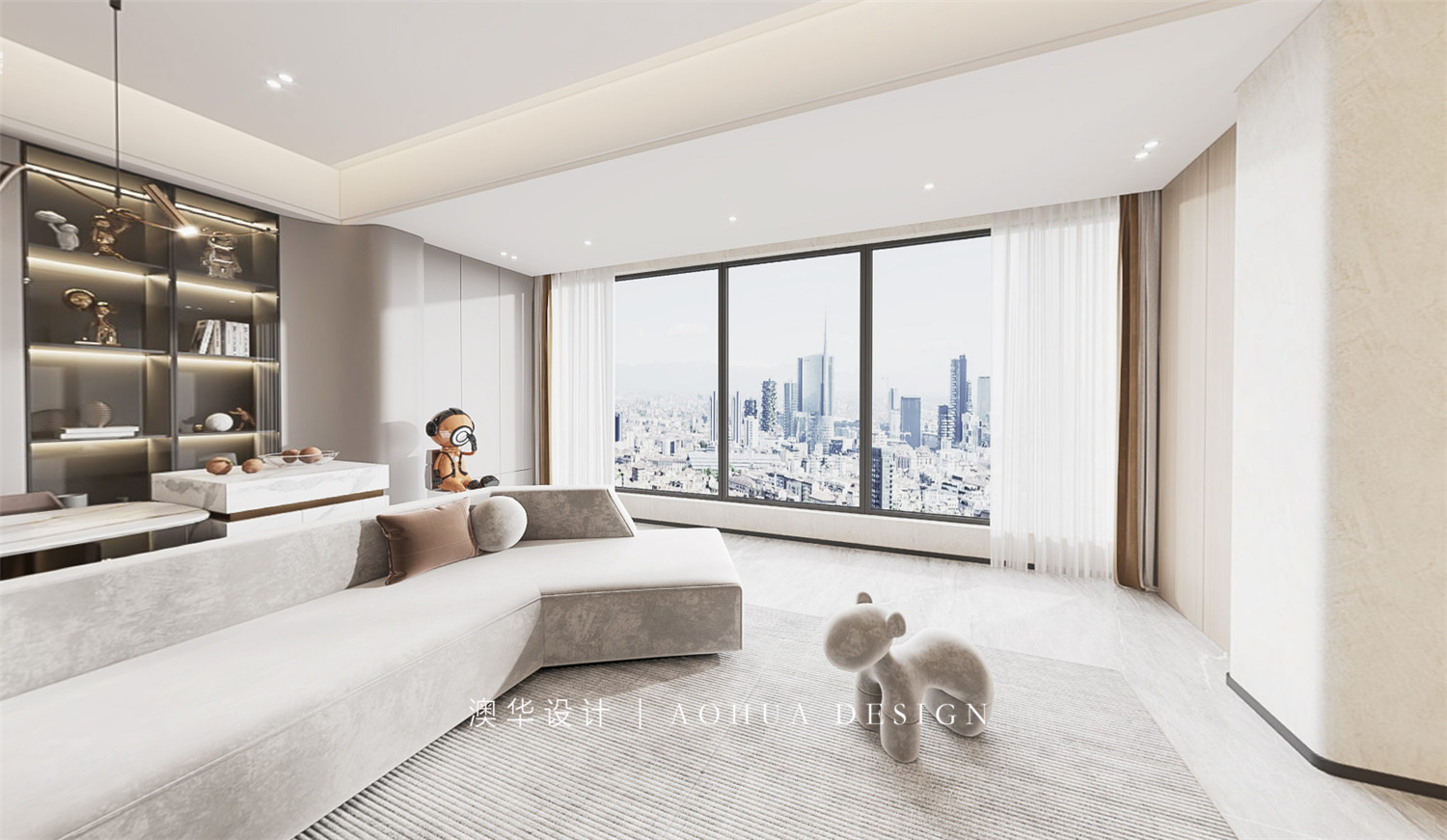 月亮湾壹号168㎡意式轻奢