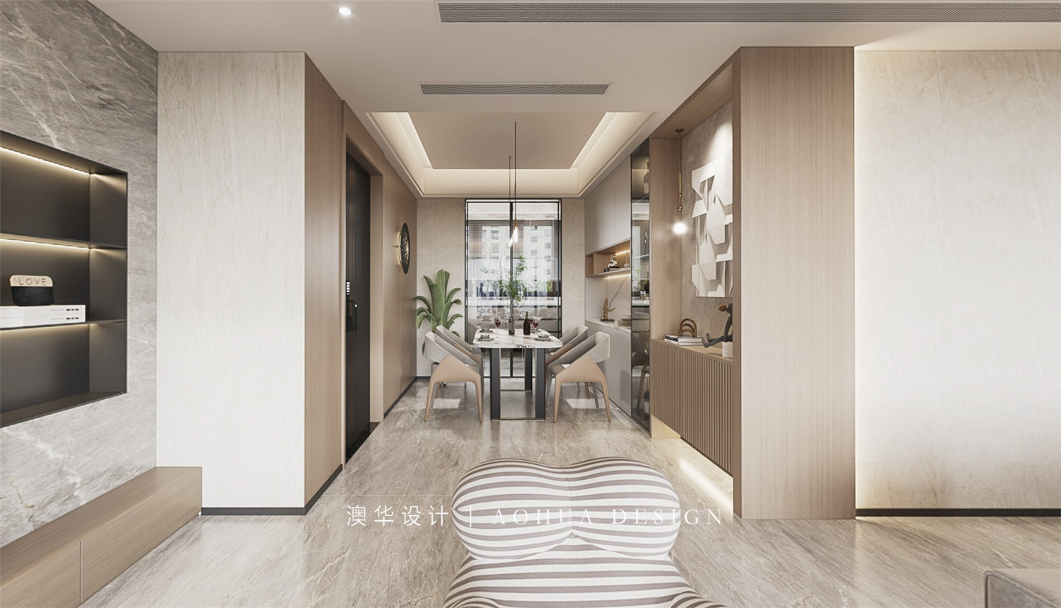 月亮湾壹号168㎡意式轻奢