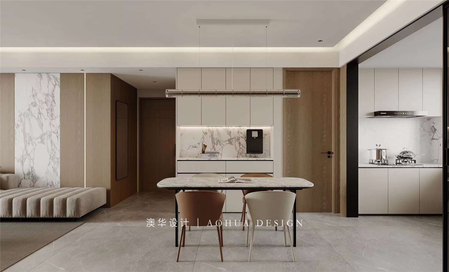 海军工程大学131㎡现代轻奢