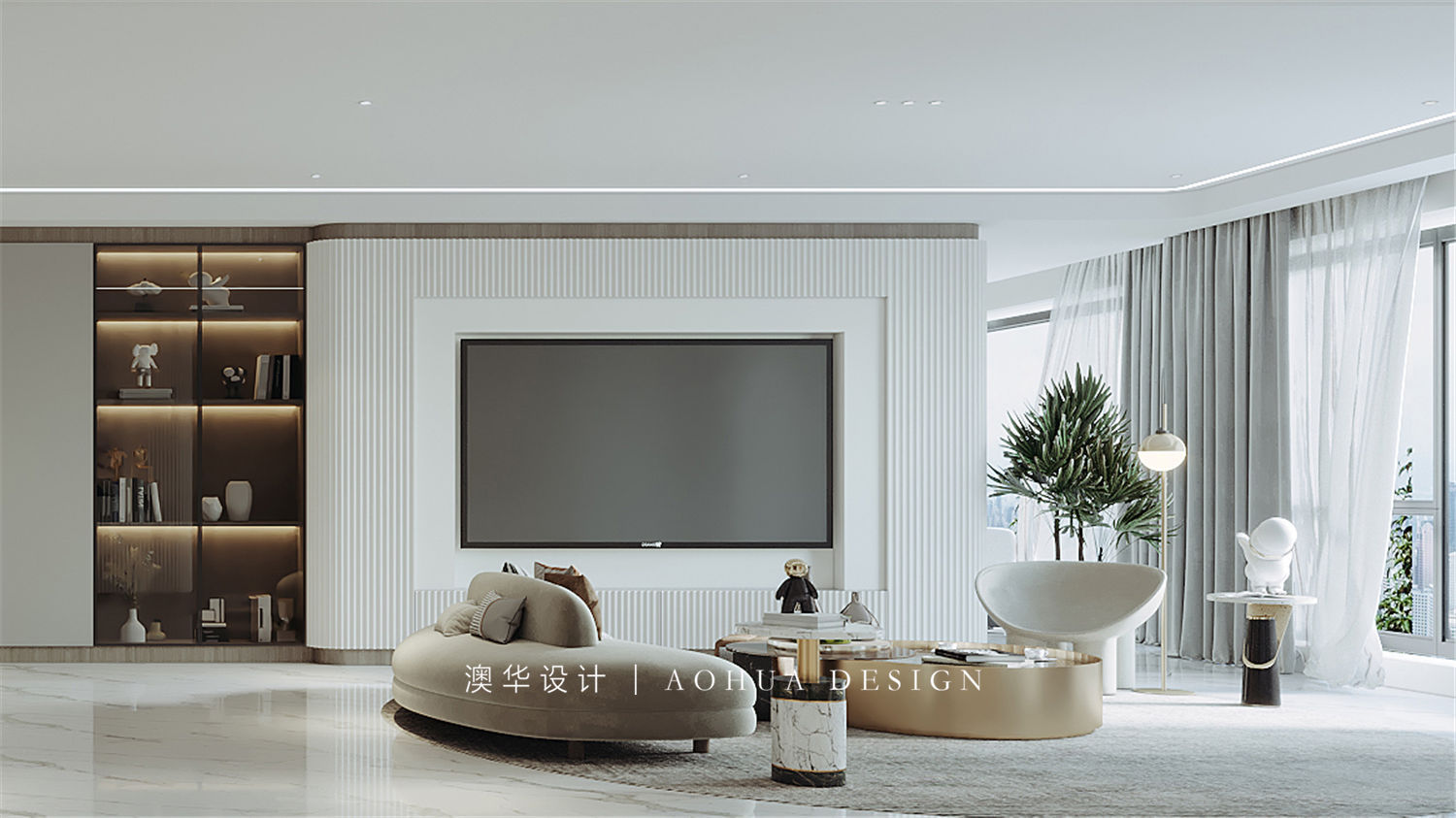 华侨城欢乐天际230㎡意式轻奢