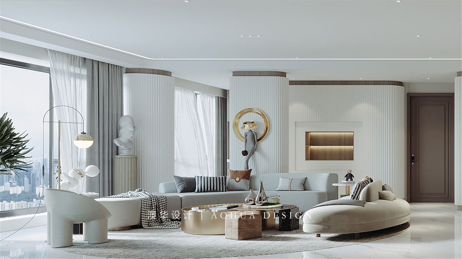 华侨城欢乐天际230㎡意式轻奢