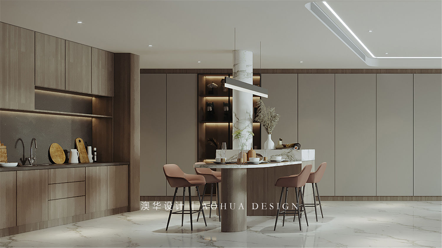 华侨城欢乐天际230㎡意式轻奢