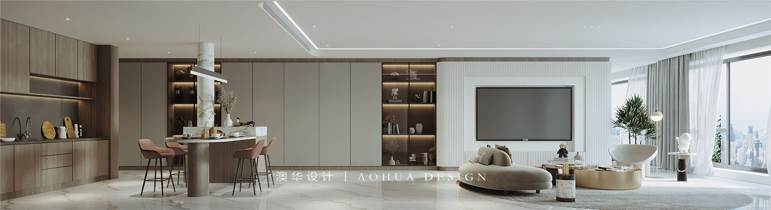 华侨城欢乐天际230㎡意式轻奢