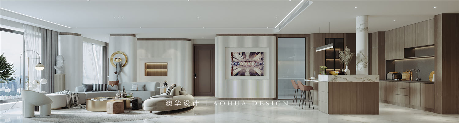 华侨城欢乐天际230㎡意式轻奢