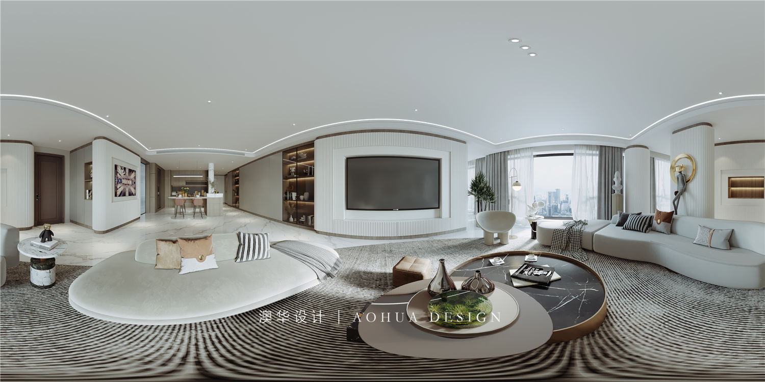 华侨城欢乐天际230㎡意式轻奢