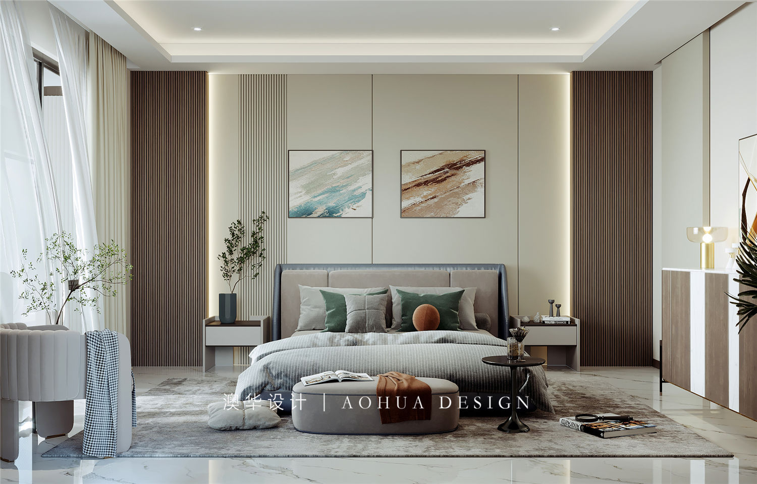 华侨城欢乐天际230㎡意式轻奢