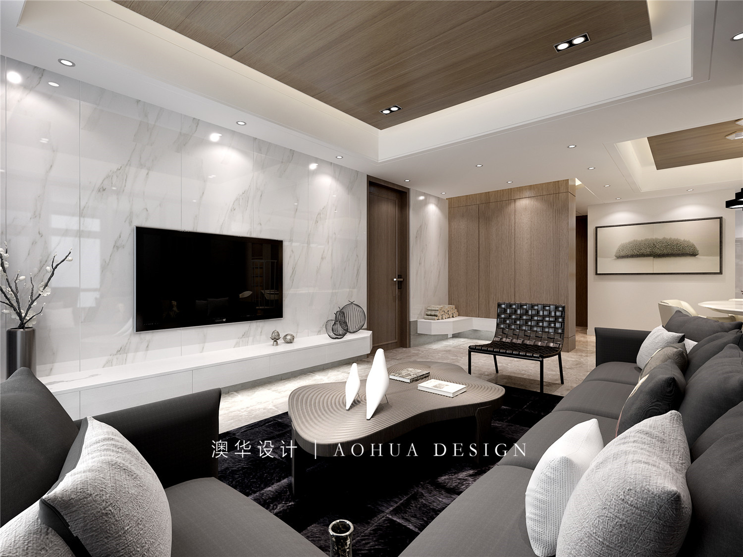 菱角湖壹号220㎡现代风