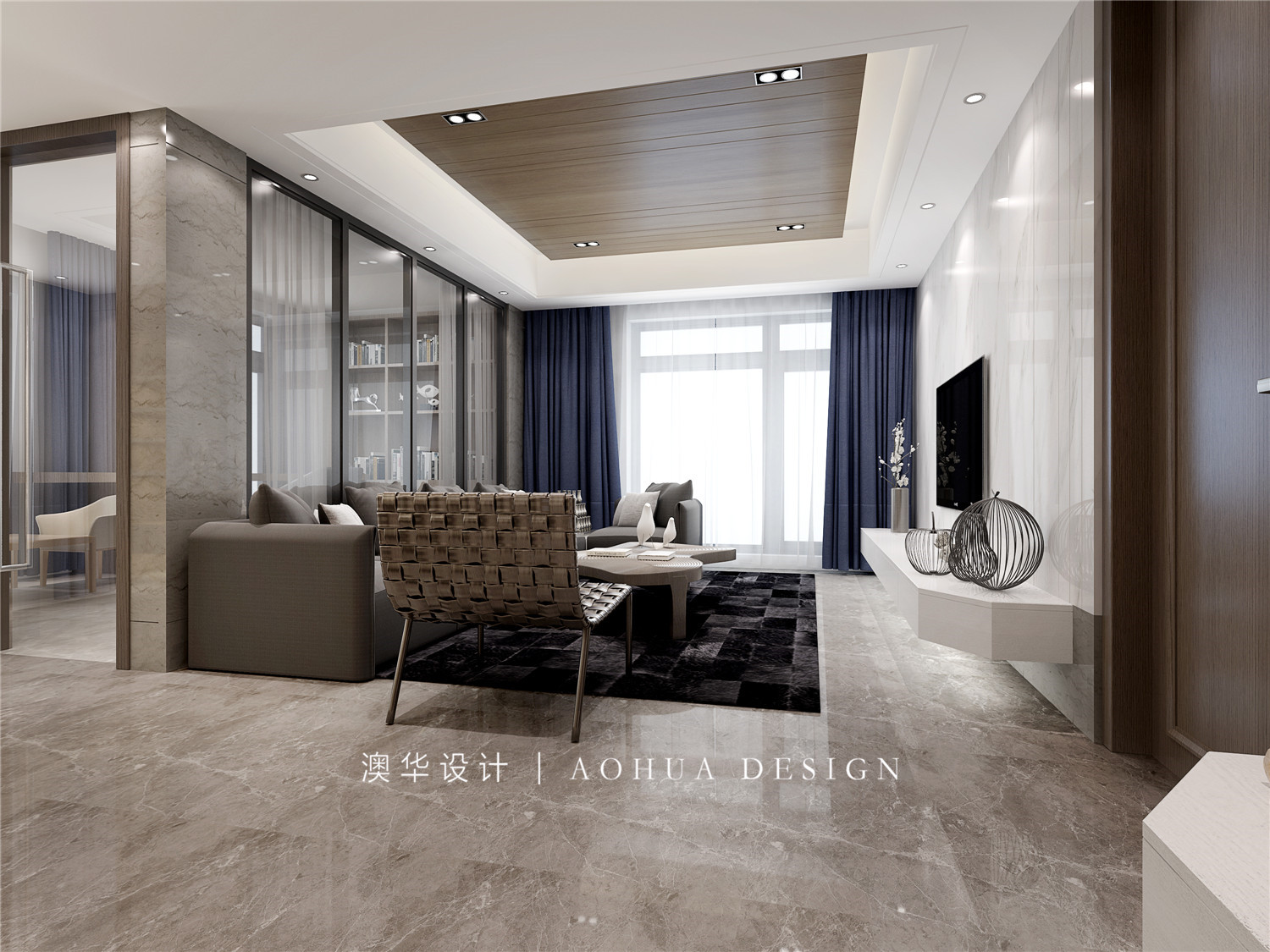 菱角湖壹号220㎡现代风