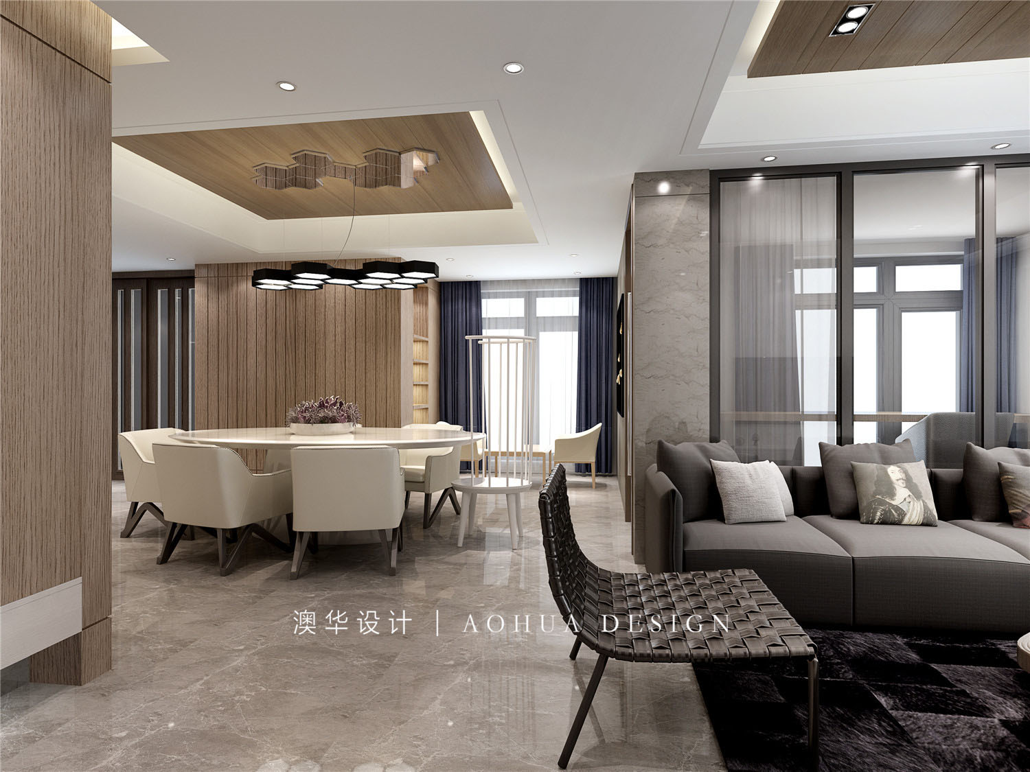 菱角湖壹号220㎡现代风