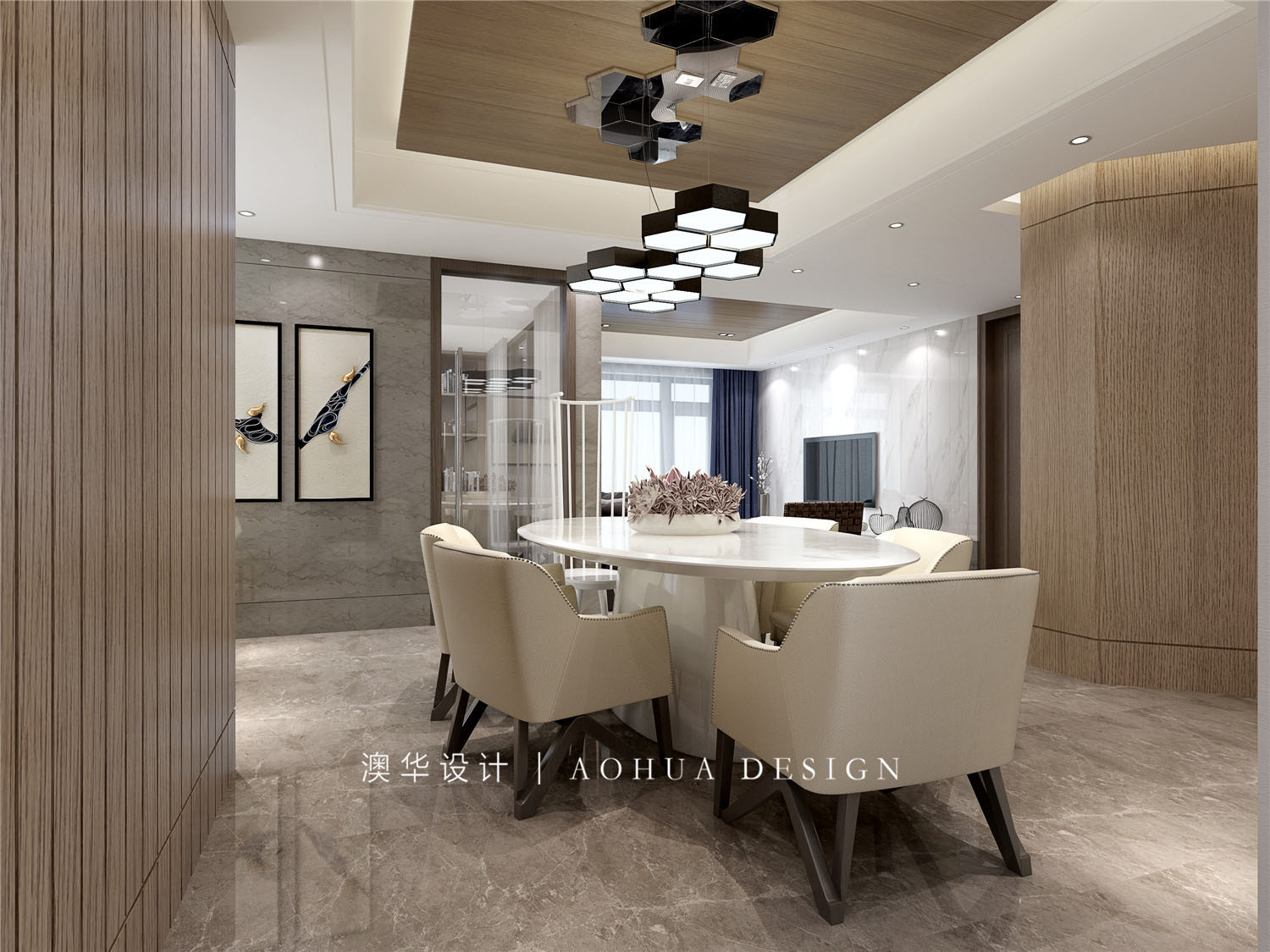 菱角湖壹号220㎡现代风