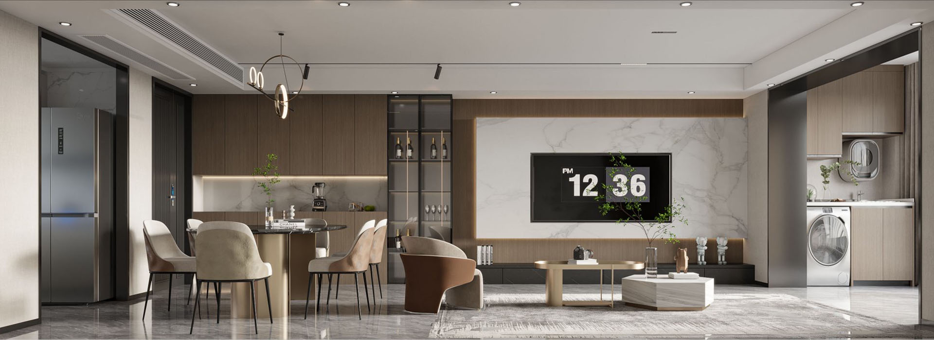 金科城140㎡现代风