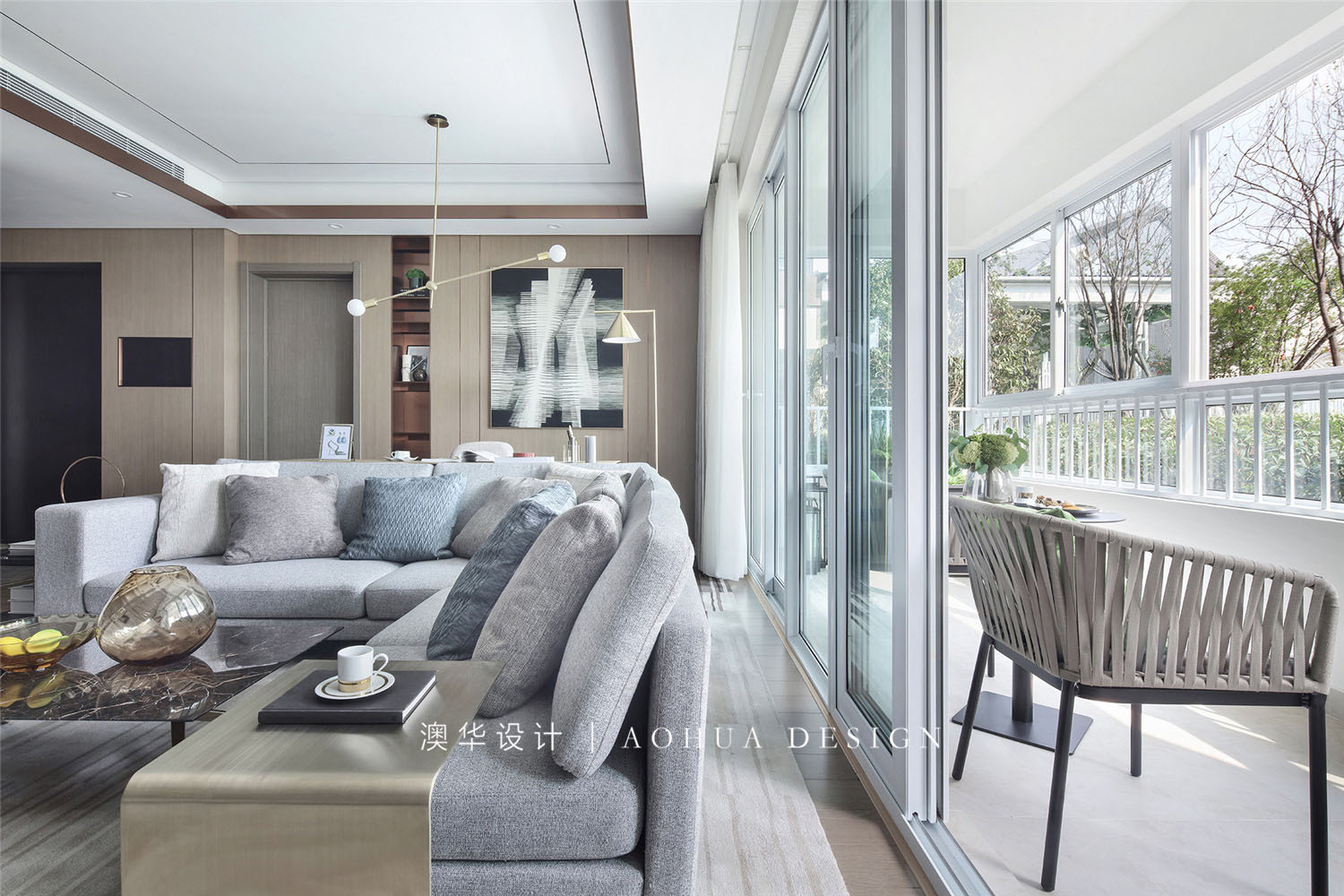 城投翰城168㎡现代轻奢