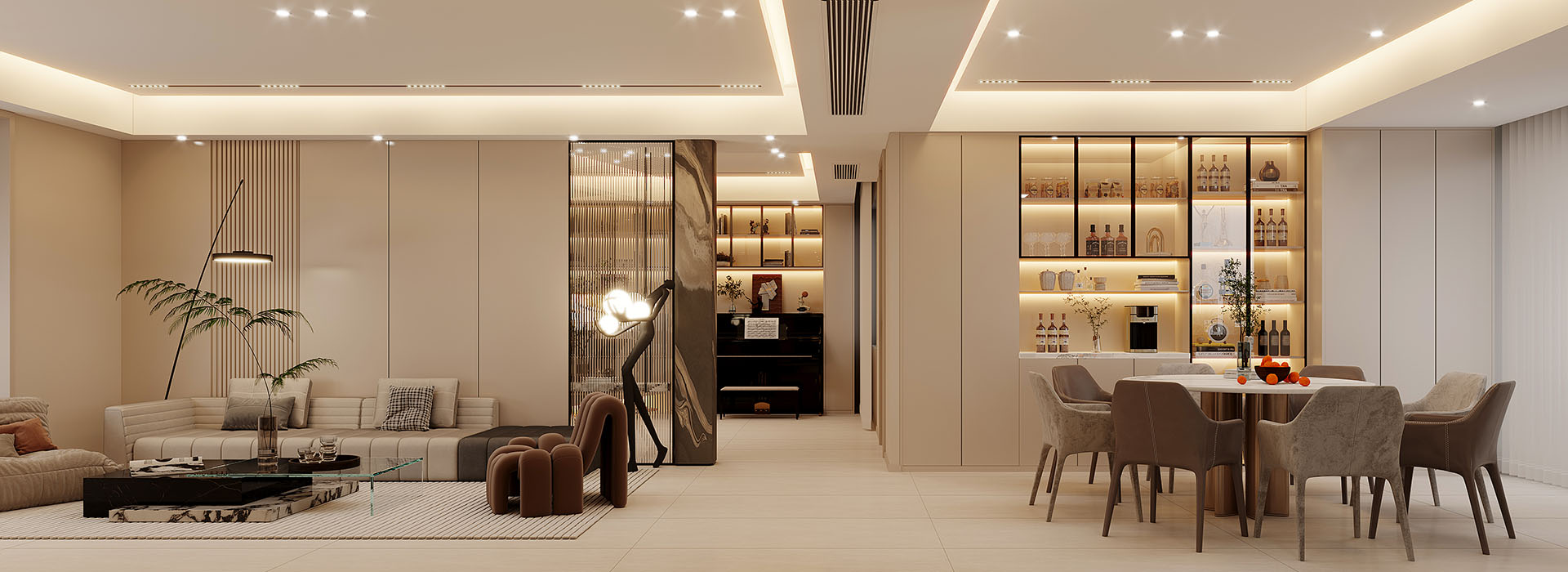 锦绣龙城190㎡现代轻奢