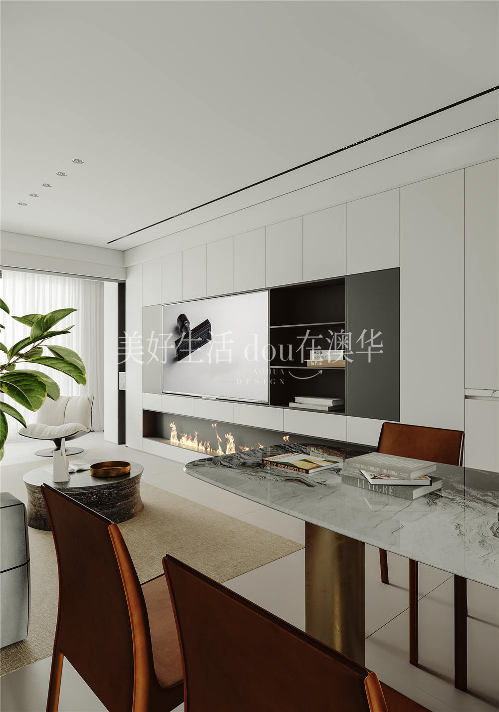 中建铂公馆126㎡现代