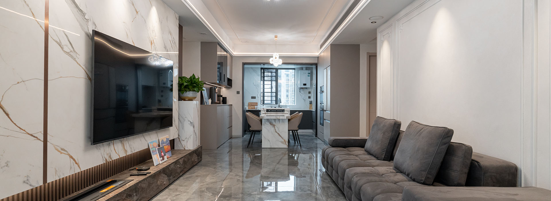融创玖玺台132㎡,武汉装修设计