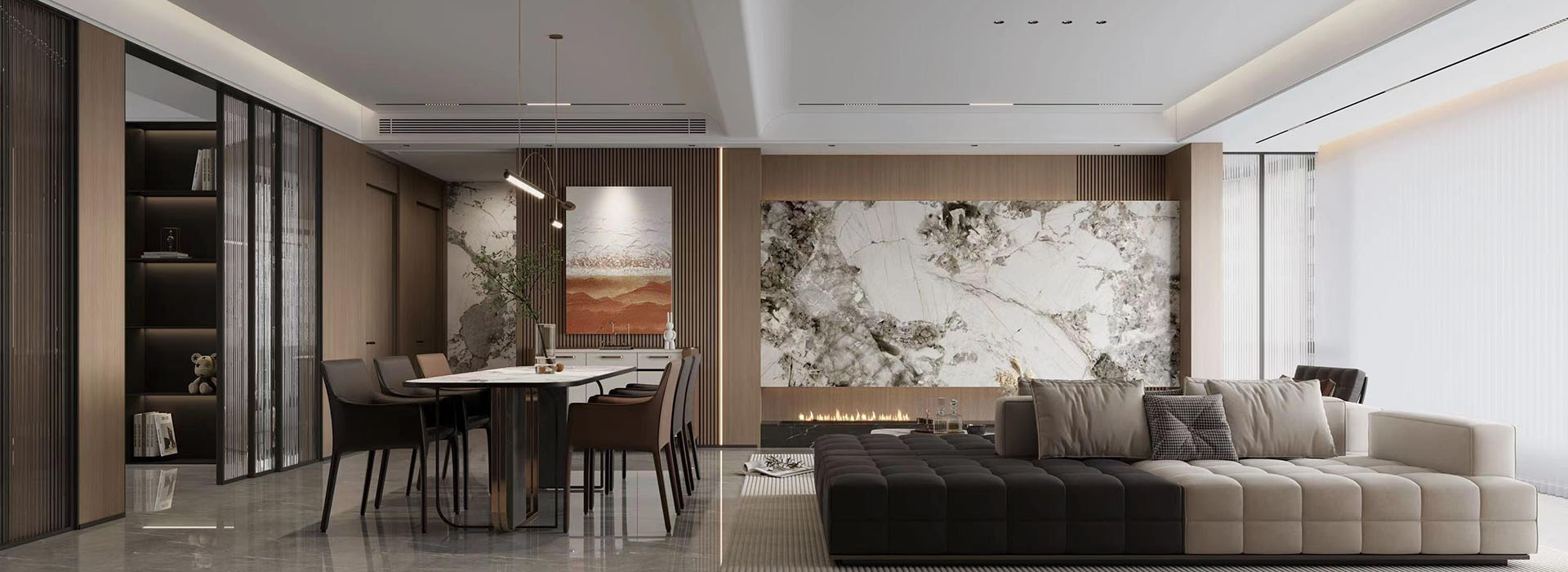 武汉光彩国际173㎡,武汉装修,武汉室内设计