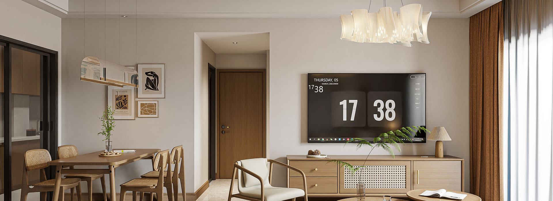 华侨城红坊99㎡,武汉室内装修,武汉装修设计