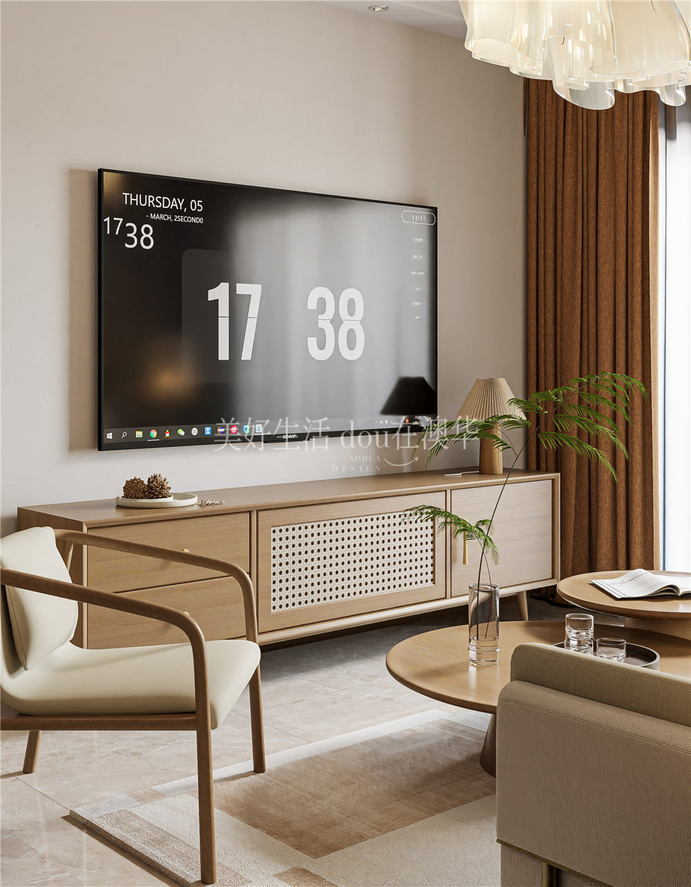 华侨城红坊99㎡,武汉室内装修,武汉装修设计