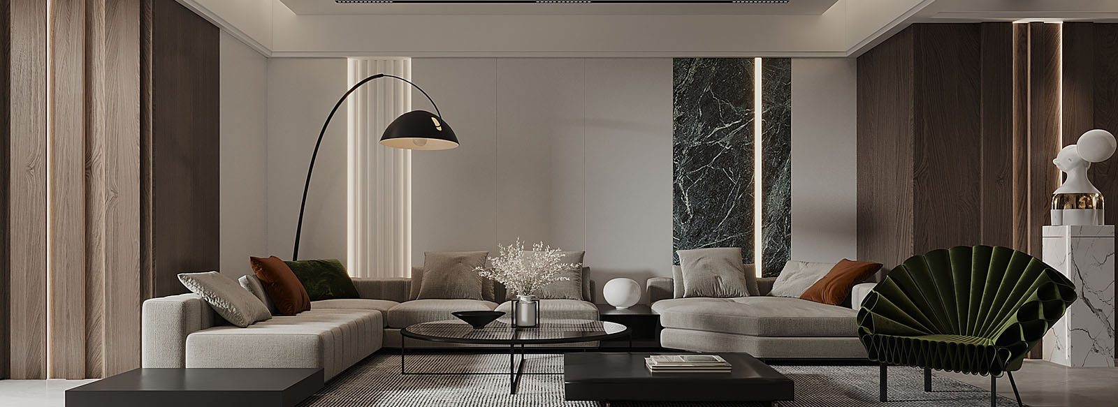 融创望江府133㎡,融创望江府装修效果图,武汉室内装修