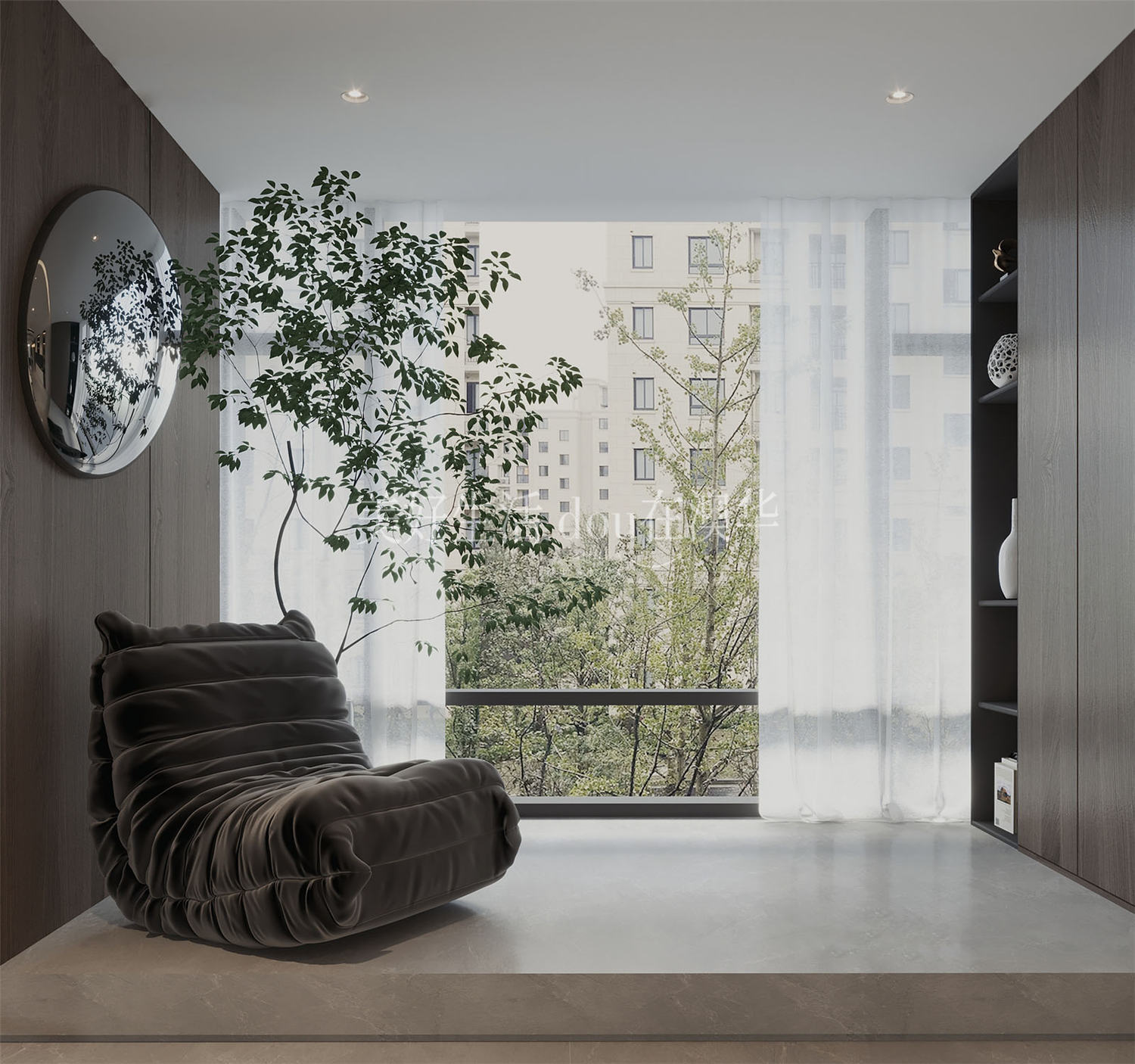 融创望江府133㎡,融创望江府装修效果图,武汉室内装修