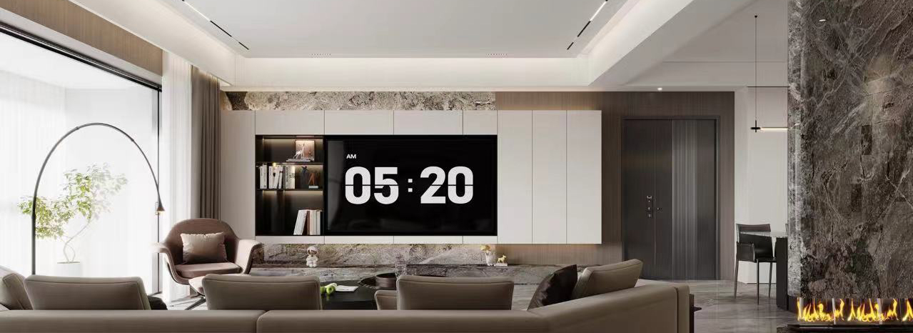 宸嘉100装修效果图,武汉装修设计,意式轻奢