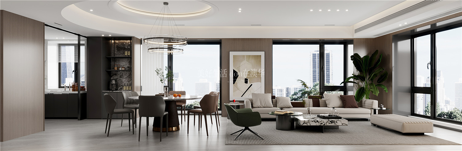 大平层装修,毛坯房装修