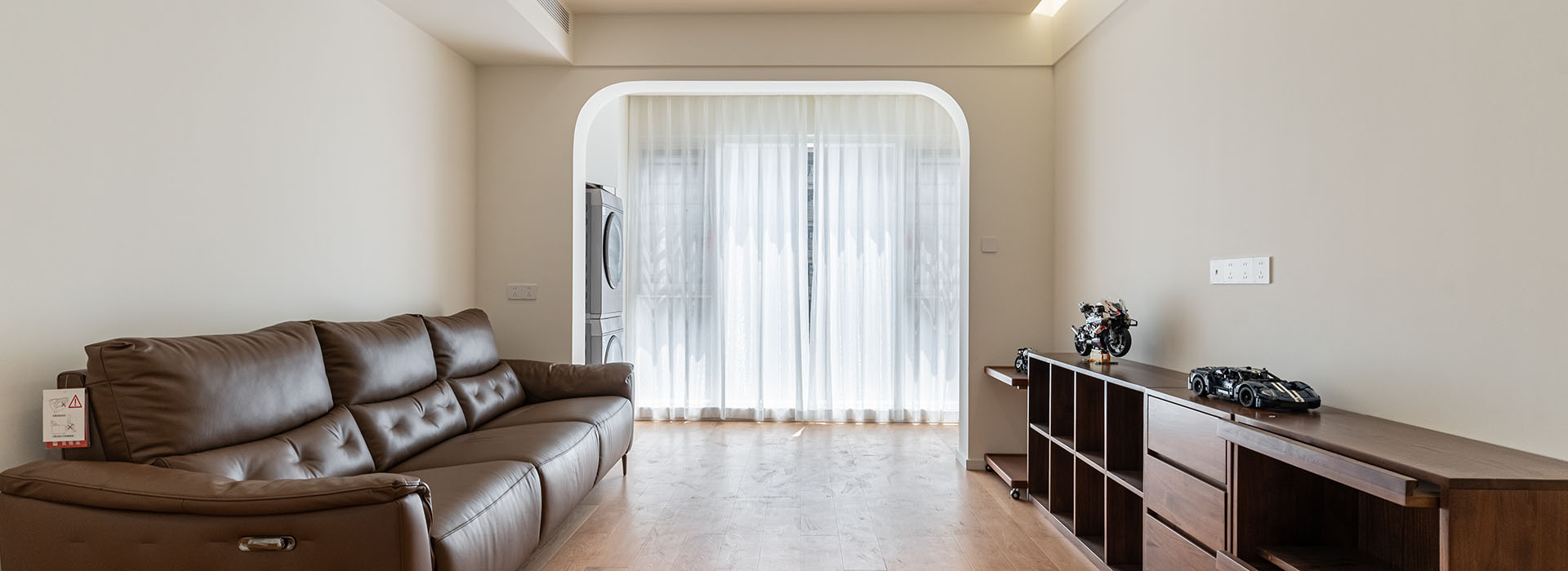 华发中城荟中央首府装修,武汉装修设计,现代原木风装修