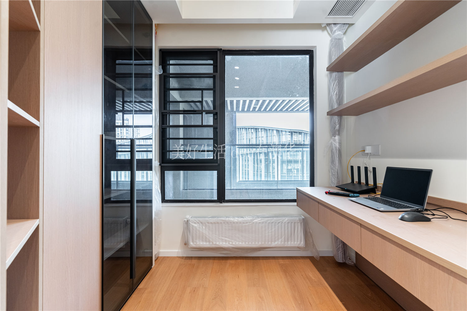 华发中城荟中央首府装修,武汉装修设计,现代原木风装修