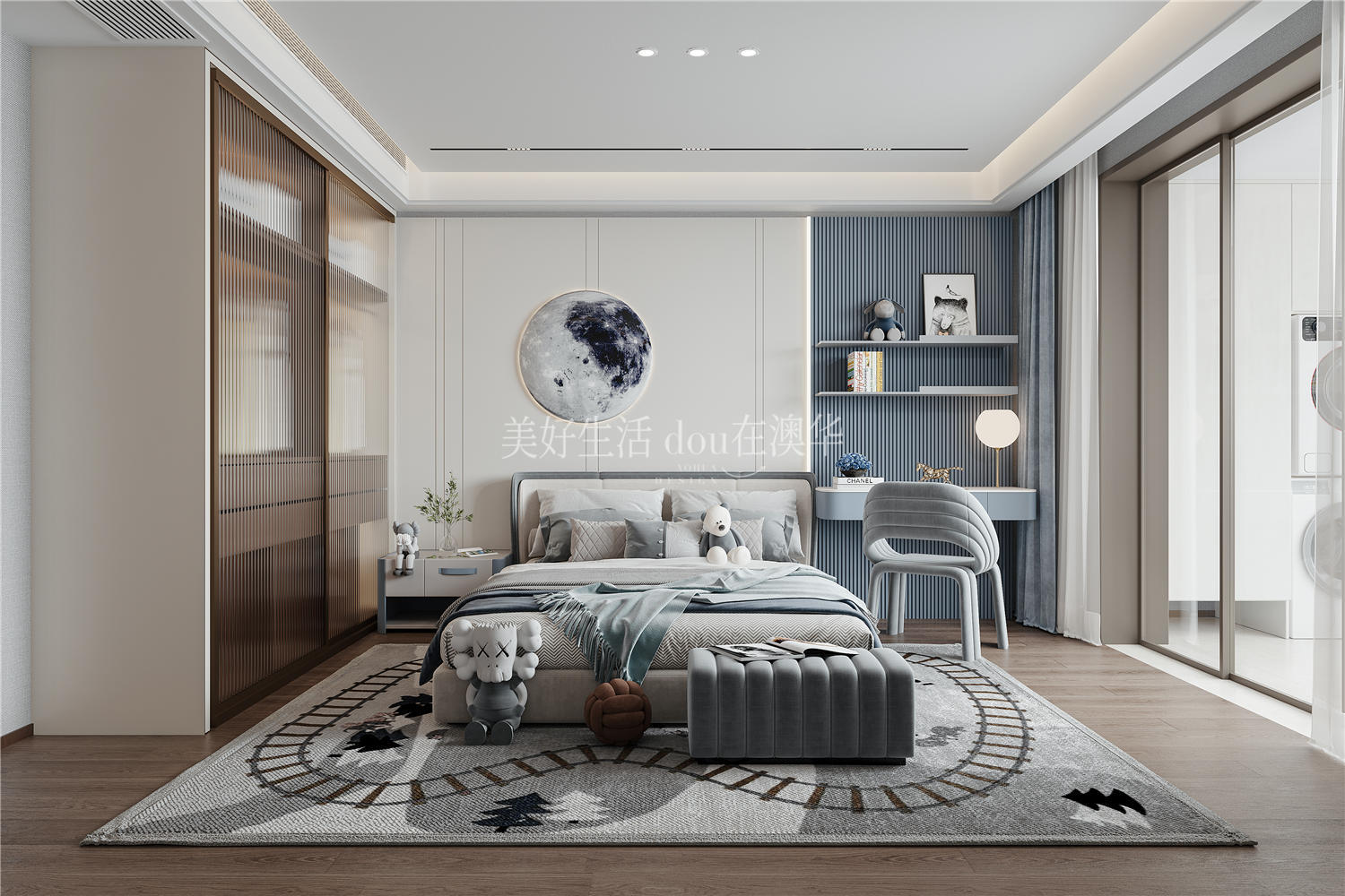 越秀·金融汇装修效果图,意式轻奢,武汉装修设计