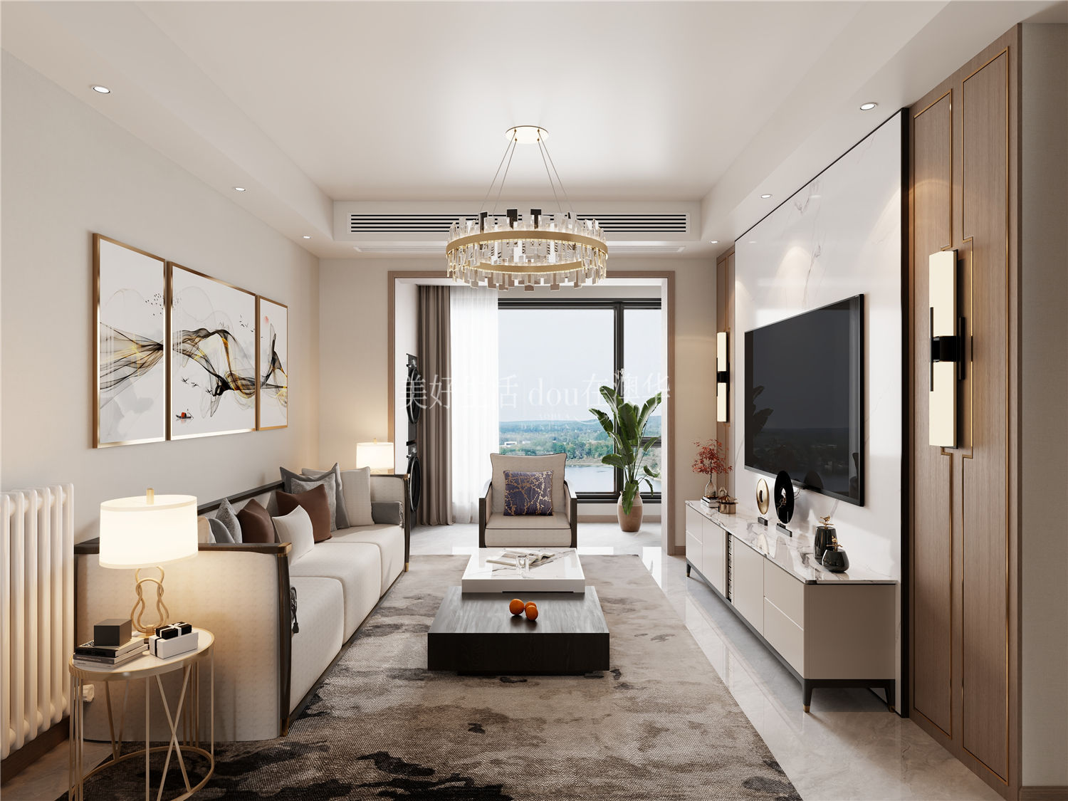 新中式风格,武汉装修