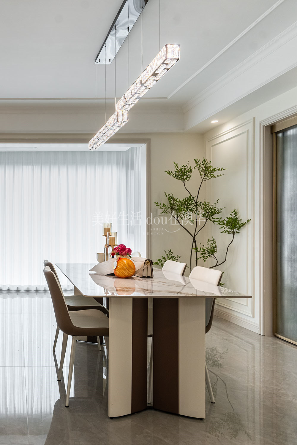 城投联投誉江南装修,法式轻奢,武汉装修设计