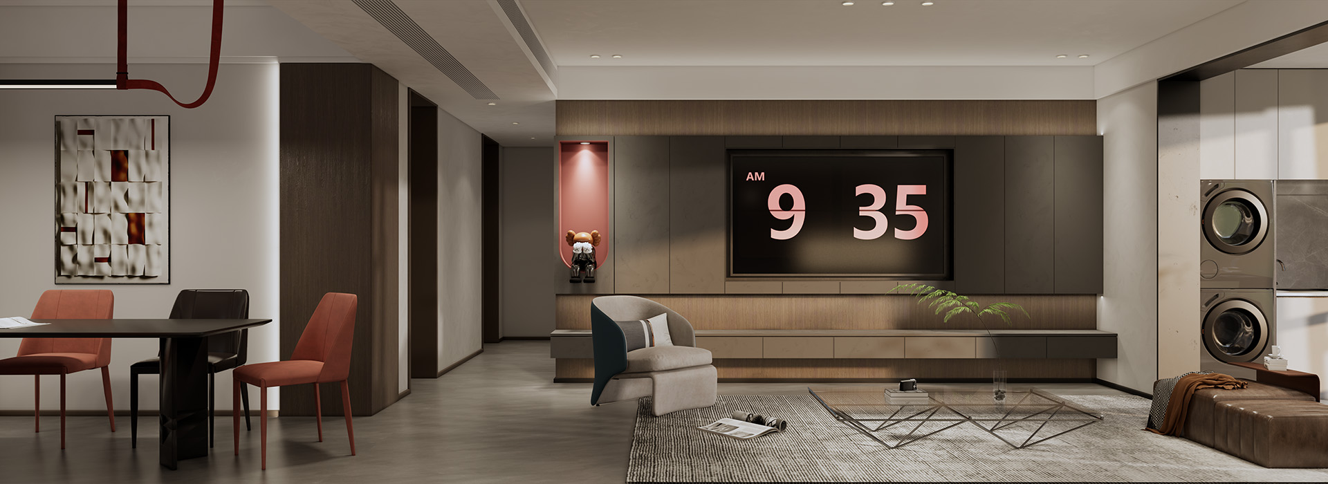 现代风格,月湖琴声装修