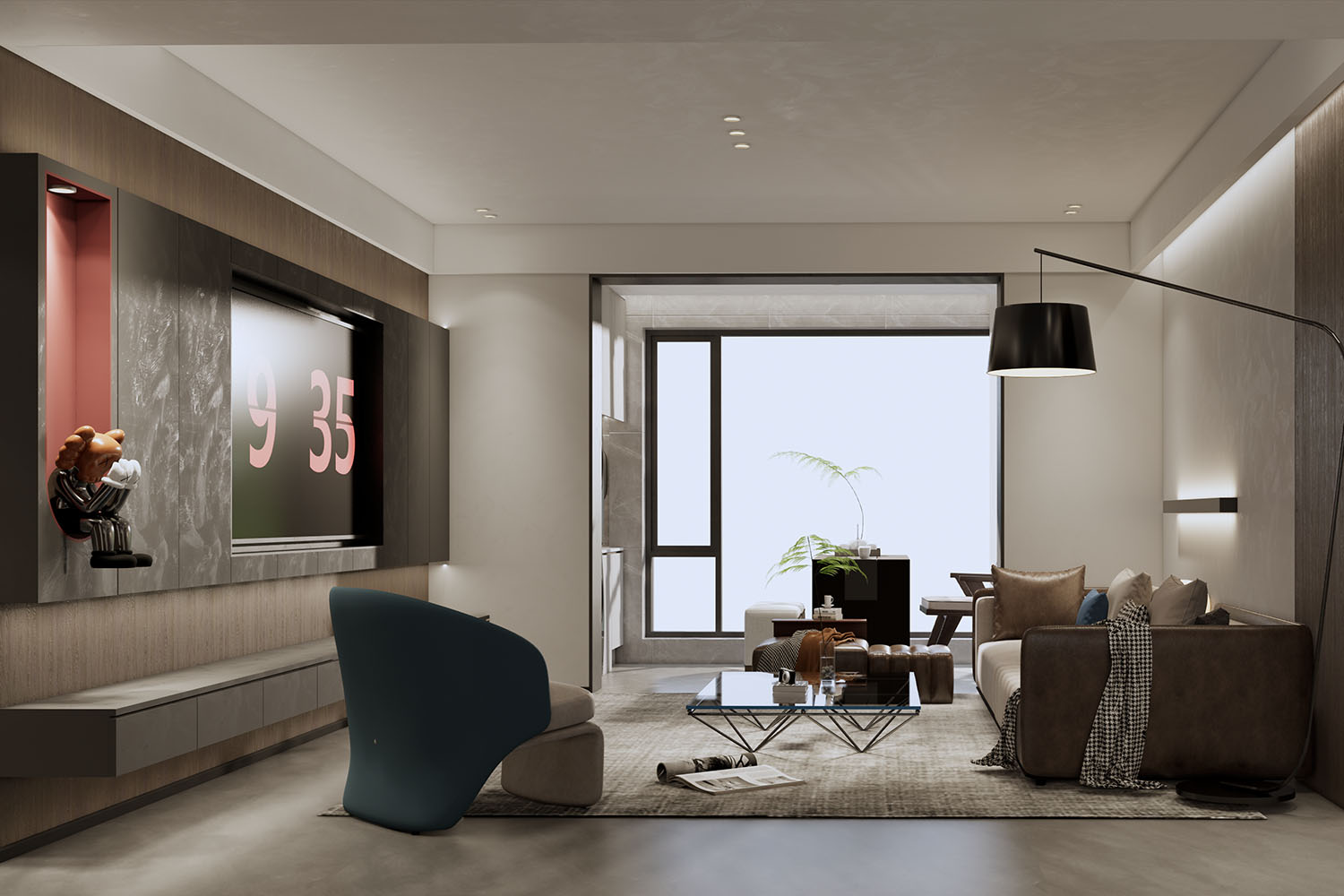 现代风格,月湖琴声装修