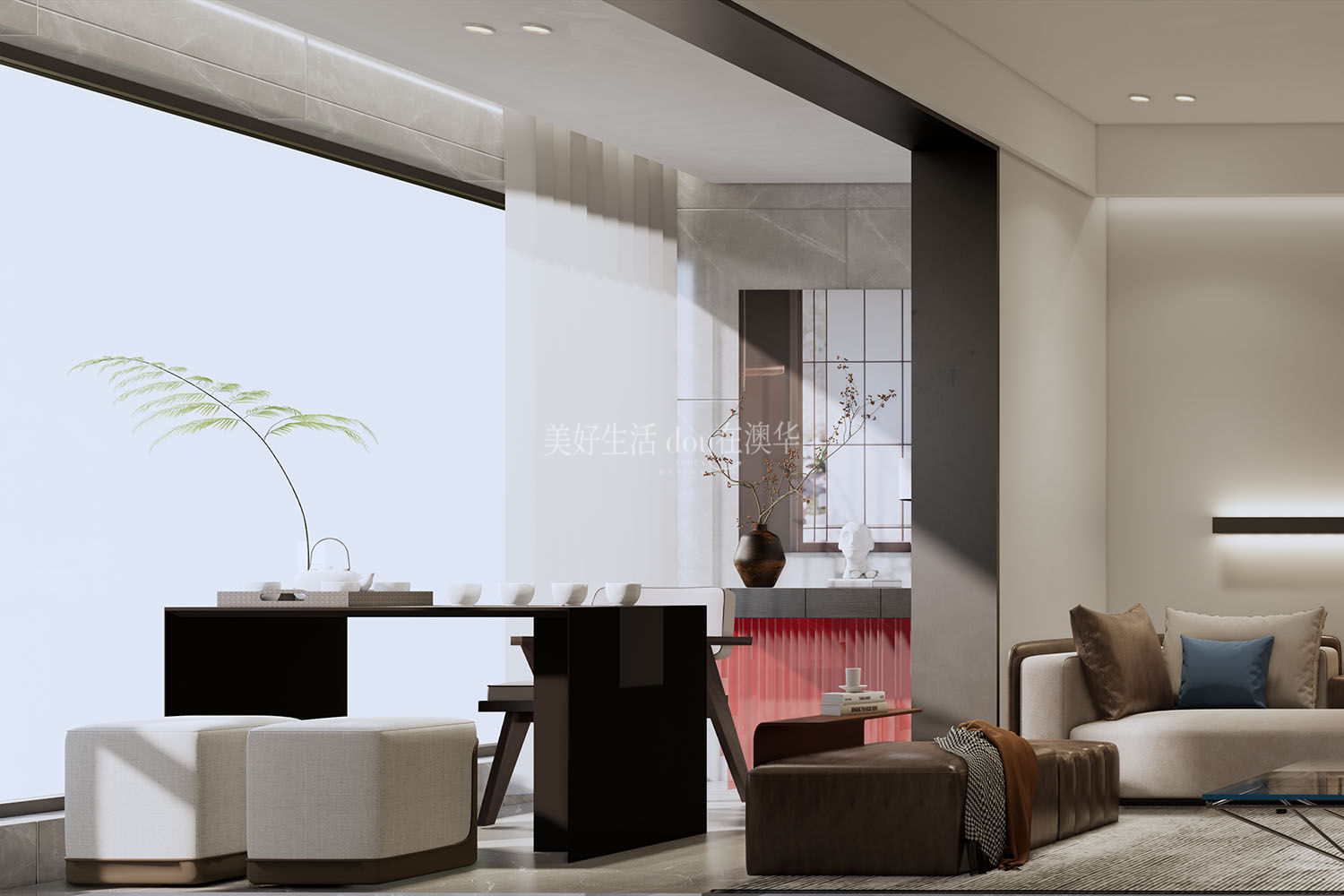 月湖琴声170㎡,武汉装修设计