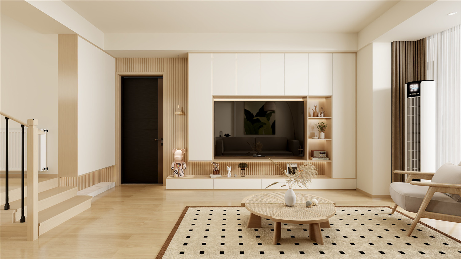 奶油原木,武汉室内设计