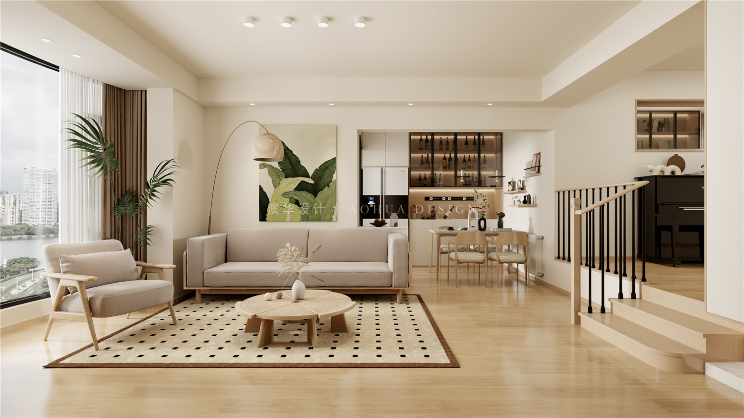 统建千禧园装修效果图,武汉装修设计