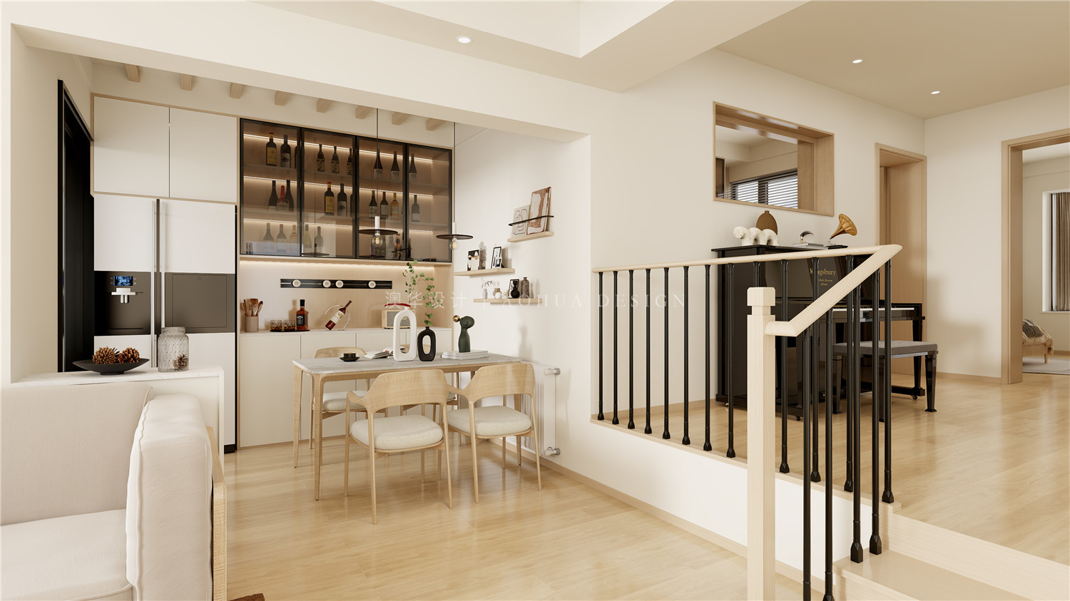 奶油原木,武汉室内设计