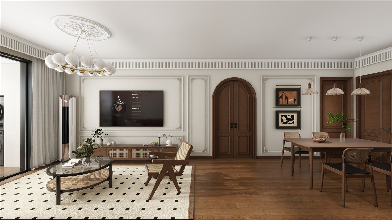 长江委装修,中古风