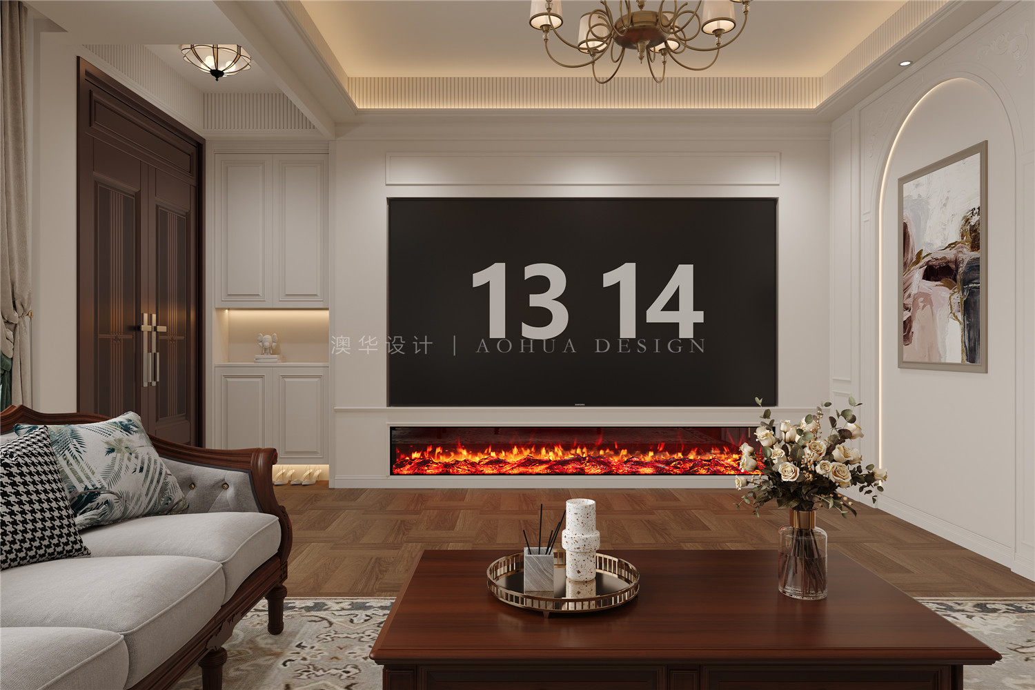 联投半岛一品别墅装修,新房装修