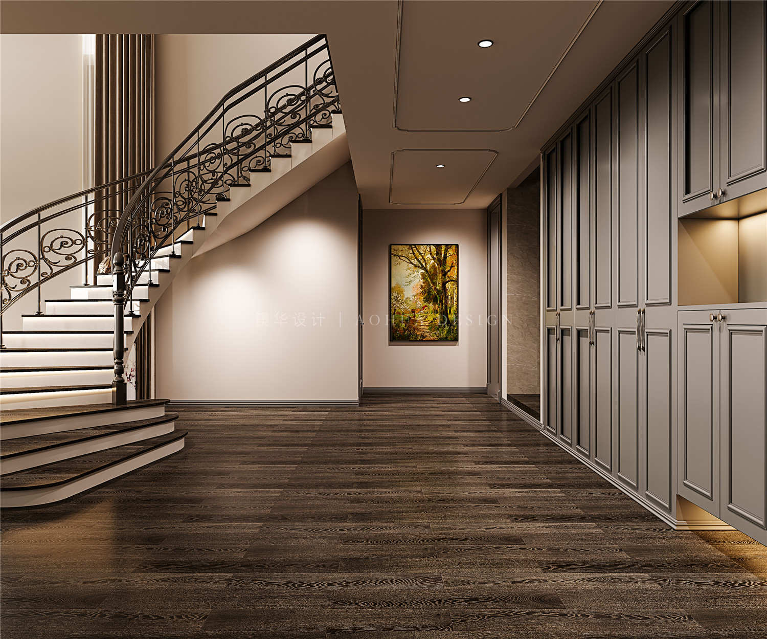 华发外滩荟装修,武汉别墅装修